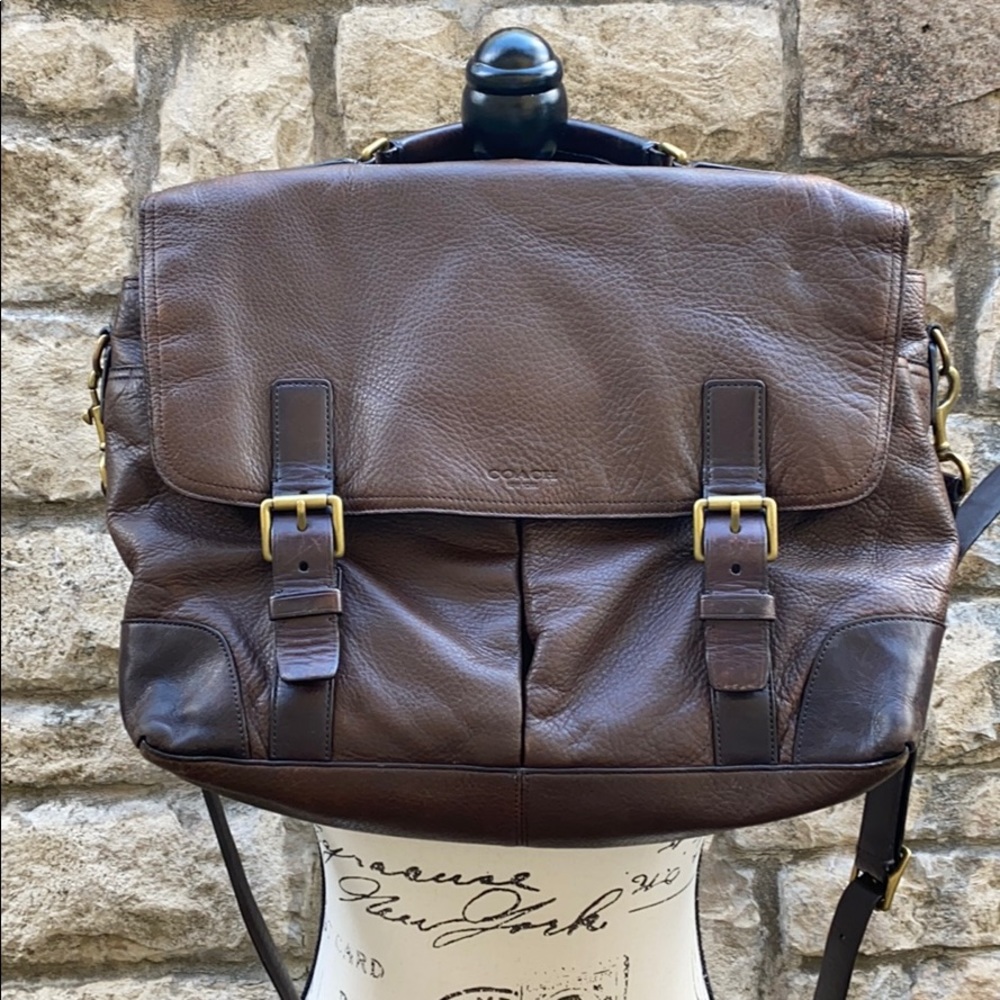 💼 Coach Leather Briefcase 💼